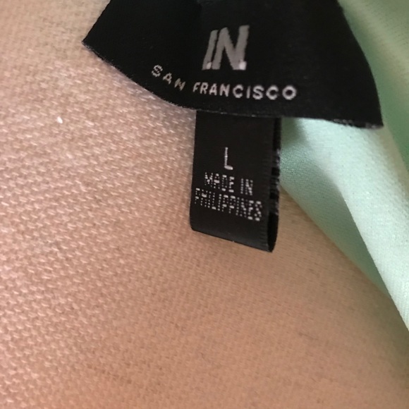 “I.N. San Francisco” Mint Color Dress! - Picture 4 of 5